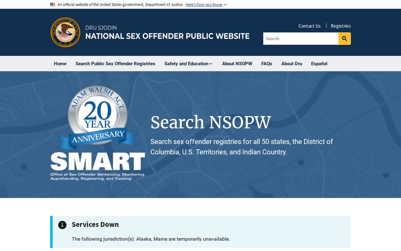 Muhlenberg County sex offender search through the national registry